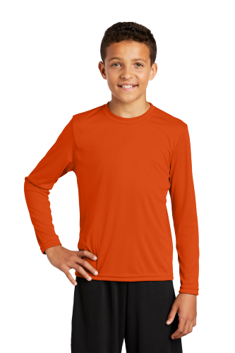 Picture of Sport-Tek Youth Long Sleeve PosiCharge Competitor T-Shirt