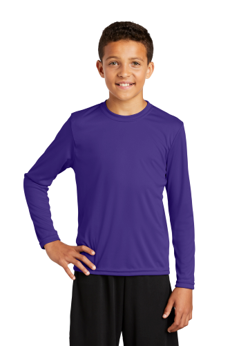 Picture of Sport-Tek Youth Long Sleeve PosiCharge Competitor T-Shirt