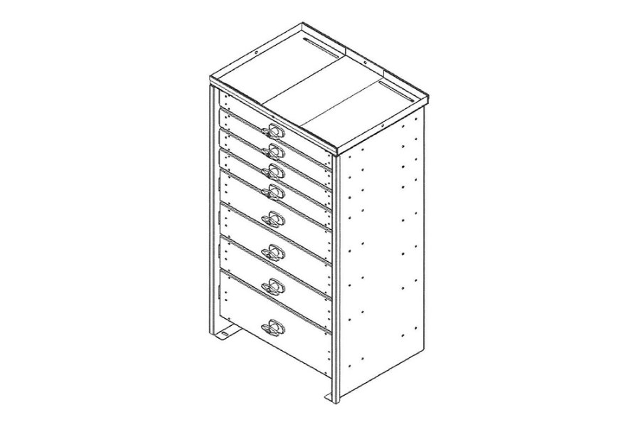 Picture of Stellar 8 Drawer Toolbox Systems