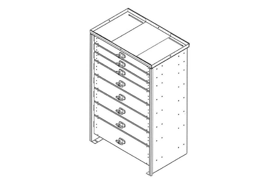 Picture of Stellar 8 Drawer Toolbox Systems