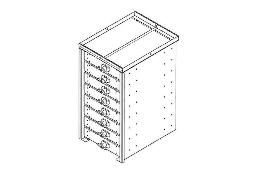 Picture of Stellar 8 Drawer Toolbox Systems