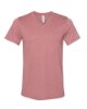 Picture of BELLA + CANVAS Heather CVC V-Neck Tee