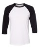 Picture of BELLA + CANVAS 3/4 Sleeve Baseball Tee