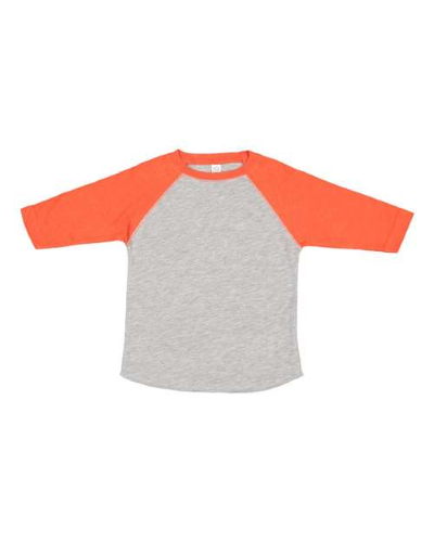 Picture of Rabbit Skins Toddler Baseball Jersey 3/4 Sleeve Tee