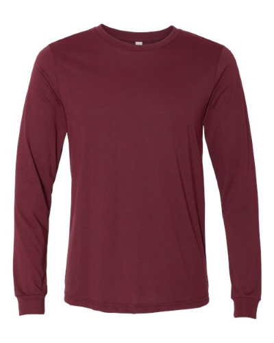 Picture of BELLA + CANVAS Heather CVC Long Sleeve Tee