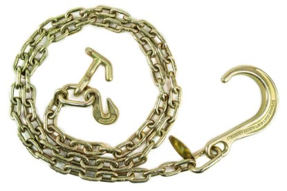 Picture of SafeAll 8&rdquo; J-Chain Assembly with Grab and TJ Combo Hooks