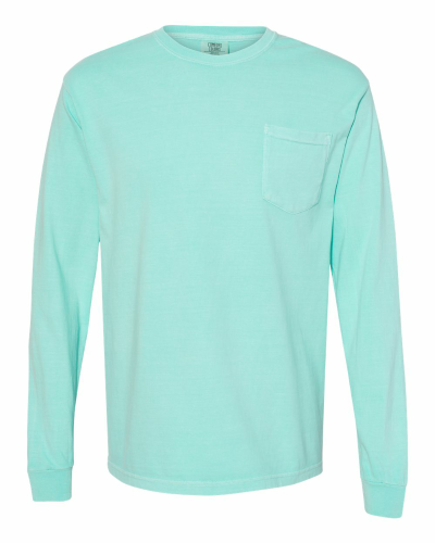 Picture of Comfort Colors Garment-Dyed Heavyweight Long Sleeve Pocket T-Shirt