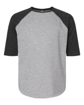 Picture of LAT Youth Baseball Fine Jersey 3/4 Sleeve Tee