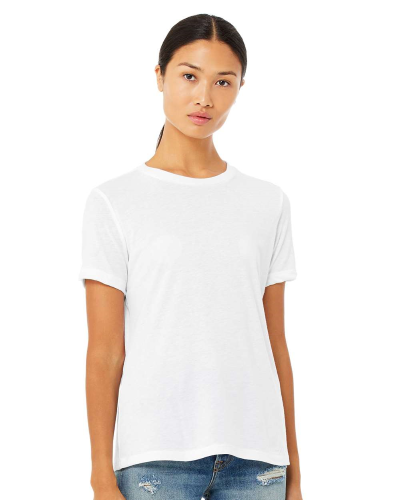 Picture of BELLA + CANVAS Women's Relaxed Fit Heather CVC Tee