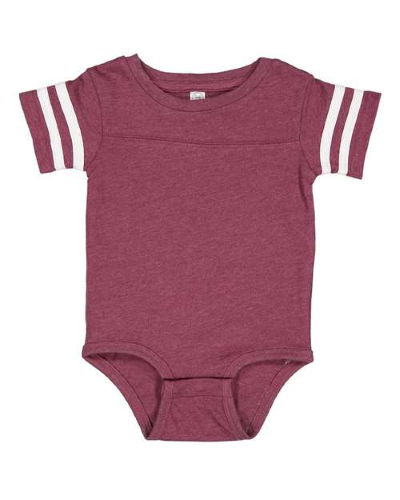 Picture of Rabbit Skins Infant Football Fine Jersey Bodysuit