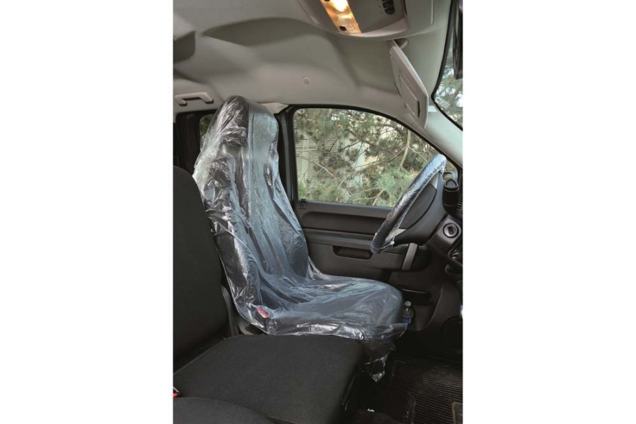 Picture of Slip-n-Grip Disposable Plastic Seat Covers