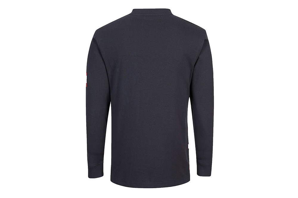 Picture of Portwest FR Antistatic Henley Long Sleeve Shirt