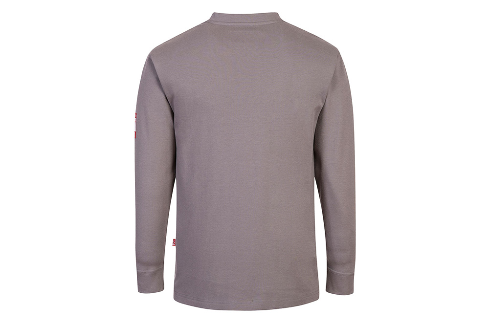 Picture of Portwest FR Antistatic Henley Long Sleeve Shirt