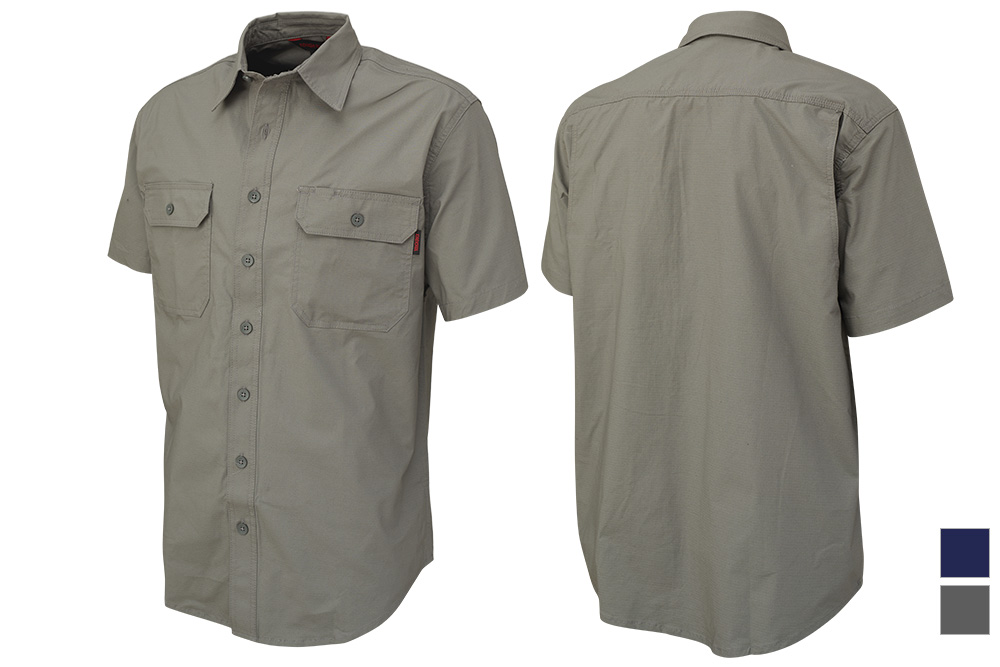 Picture of Tough Duck Short Sleeve Stretch Ripstop Shirt
