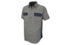Picture of Tough Duck Short Sleeve Stretch Ripstop Color Block Shirt