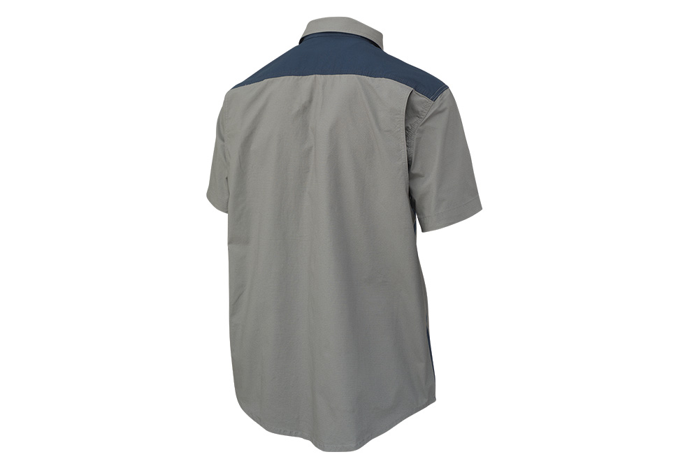 Picture of Tough Duck Short Sleeve Stretch Ripstop Color Block Shirt