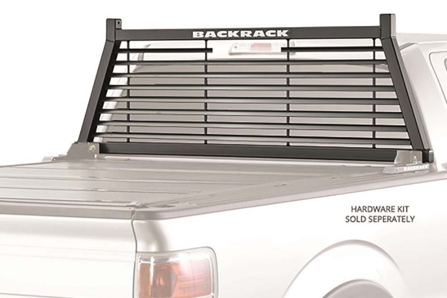 Picture of REALTRUCK BACKRACK Louvered Rack Cab Protector for Ford, Chevy GM and Toyota