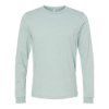 Picture of BELLA + CANVAS Heather CVC Long Sleeve Tee