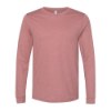 Picture of BELLA + CANVAS Heather CVC Long Sleeve Tee