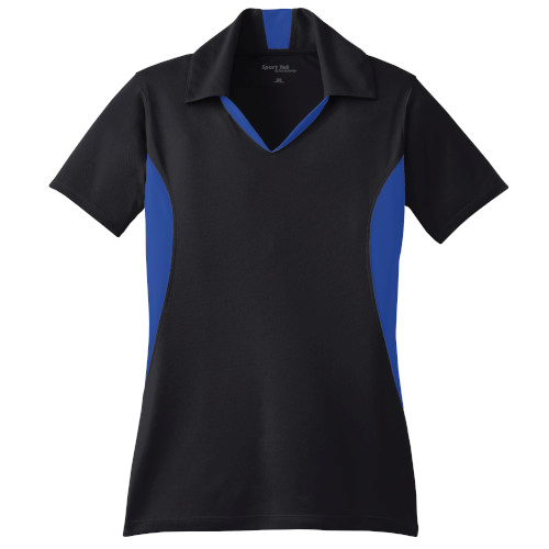 Picture of Sport-Tek Ladies Side Blocked Micropique Sport-Wick Polo