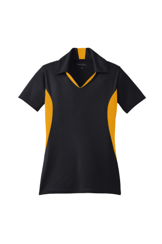 Picture of Sport-Tek Ladies Side Blocked Micropique Sport-Wick Polo