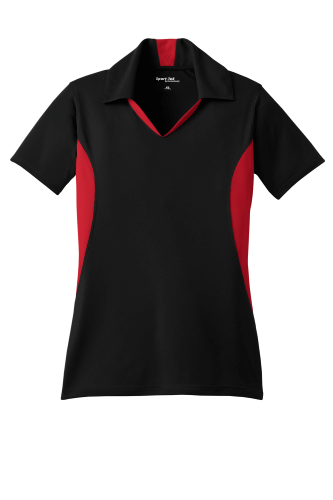 Picture of Sport-Tek Ladies Side Blocked Micropique Sport-Wick Polo