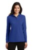 Picture of Port Authority Ladies Silk Touch Long Sleeve Polo