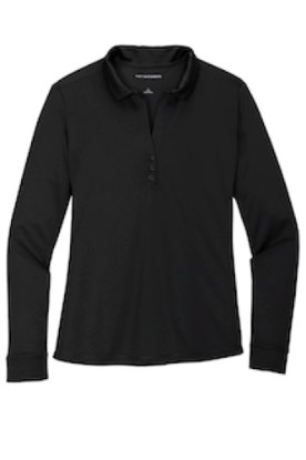 Picture of Port Authority Ladies Silk Touch Perf Long Sleeve Polo