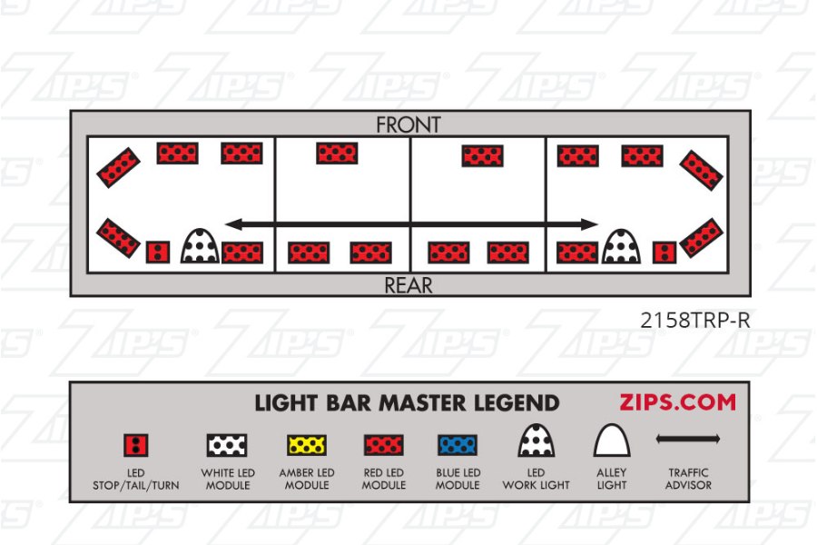 Picture of Code 3 Torus LED Light Bar