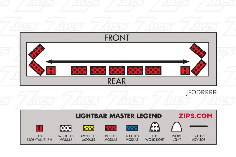 Picture of Whelen Towman's Justice Low-Profile Light Bars