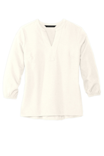 Picture of Mercer+Mettle Women's Stretch Crepe 3/4-Sleeve Blouse