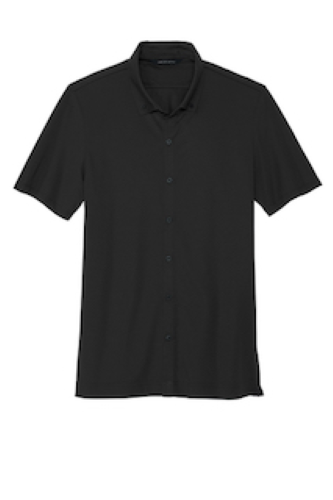 Picture of Mercer+Mettle Stretch Pique Full-Button Polo