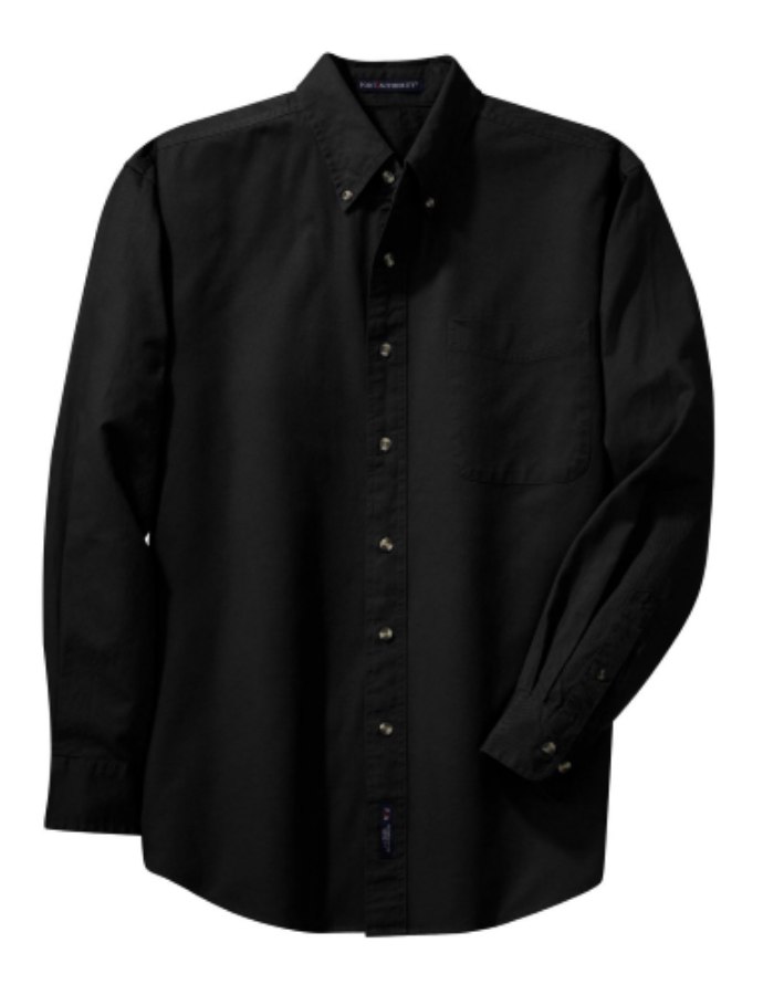 Port Authority Tall Long Sleeve Twill Shirt | Zip's Outfitters