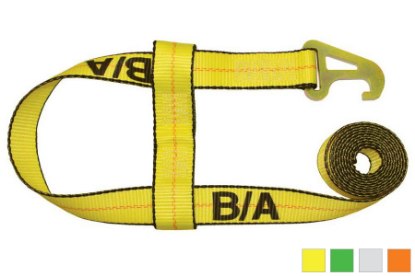 Picture of B/A Products Flat Hook Quick Pick Straps 2"