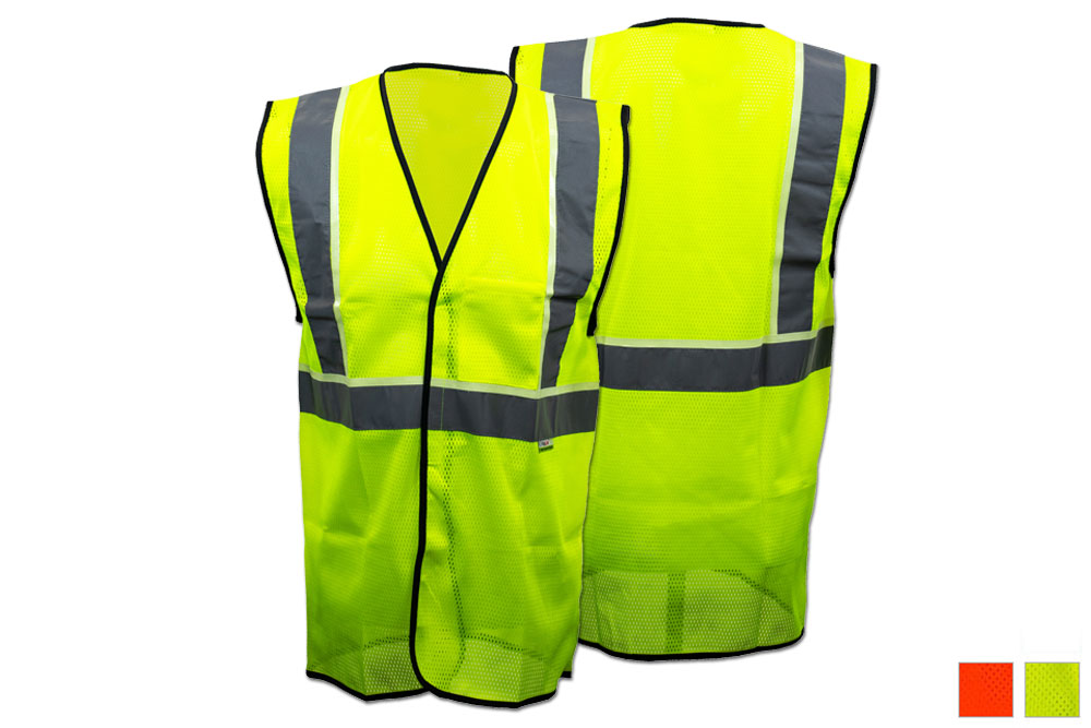 Picture of Alpha Workwear Class 2 Glow-in-the-Dark Classic Safety Vest