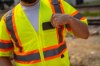 Picture of GSS Safety Class 3 Two Tone Mesh Zipper Safety Vest