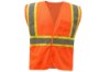 Picture of GSS Safety Class 2 Two Tone Mesh Hook and Loop Safety Vest