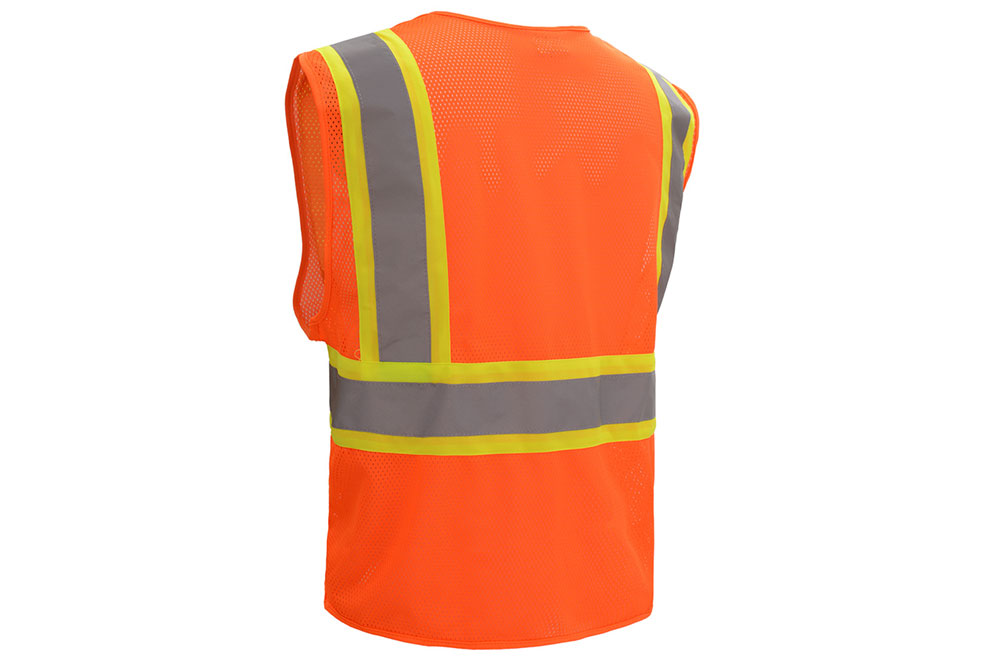 Picture of GSS Safety Class 2 Two Tone Mesh Hook and Loop Safety Vest