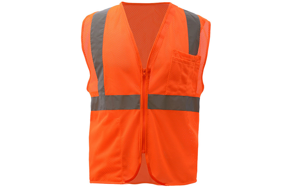 Picture of GSS Safety Class 2 Mesh Zipper Front Closure Safety Vest