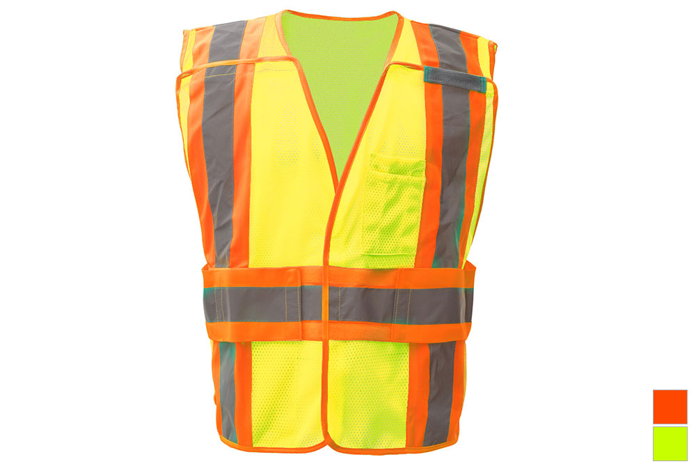 Picture of GSS Safety Class 2 Breakaway Expandable Mesh Safety Vest