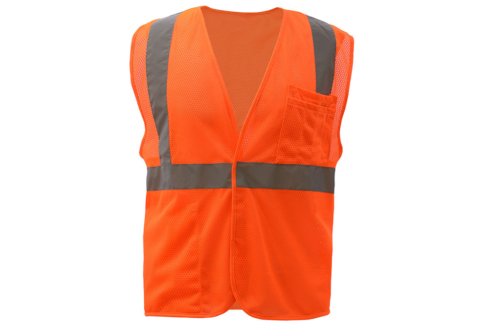 Picture of GSS Safety Class 2 Mesh Hook and Loop Closure Safety Vest