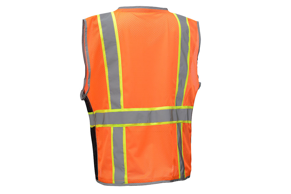 Picture of GSS Safety Hyper Lite Class 2 Safety Vest w/Black Sides