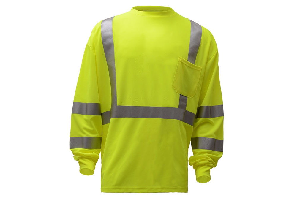 Picture of GSS Safety Class 3 Long Sleeve Moisture Wicking Safety Shirt