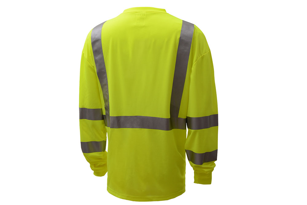 Picture of GSS Safety Class 3 Long Sleeve Moisture Wicking Safety Shirt