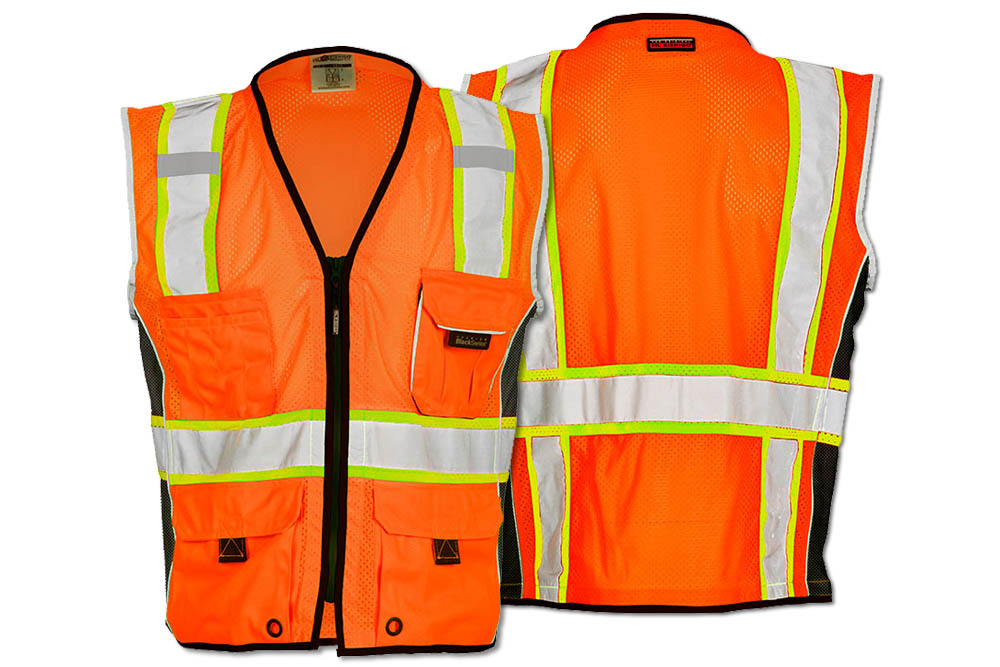 Picture of Kishigo Class 2 Black Series Heavy Duty Vest