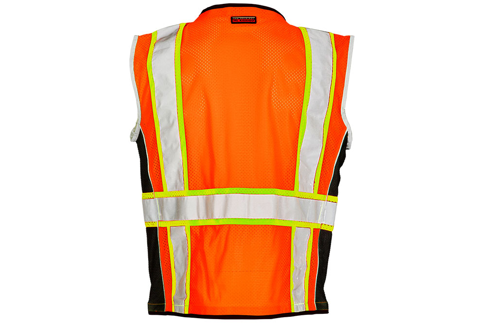 Picture of Kishigo Class 2 Black Series Heavy Duty Vest