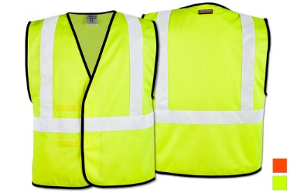 Picture of Kishigo Class 2 Economy Solid Adjustable Vest