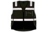 Picture of Kishigo Class 2 Black Series Black Bottom Vest