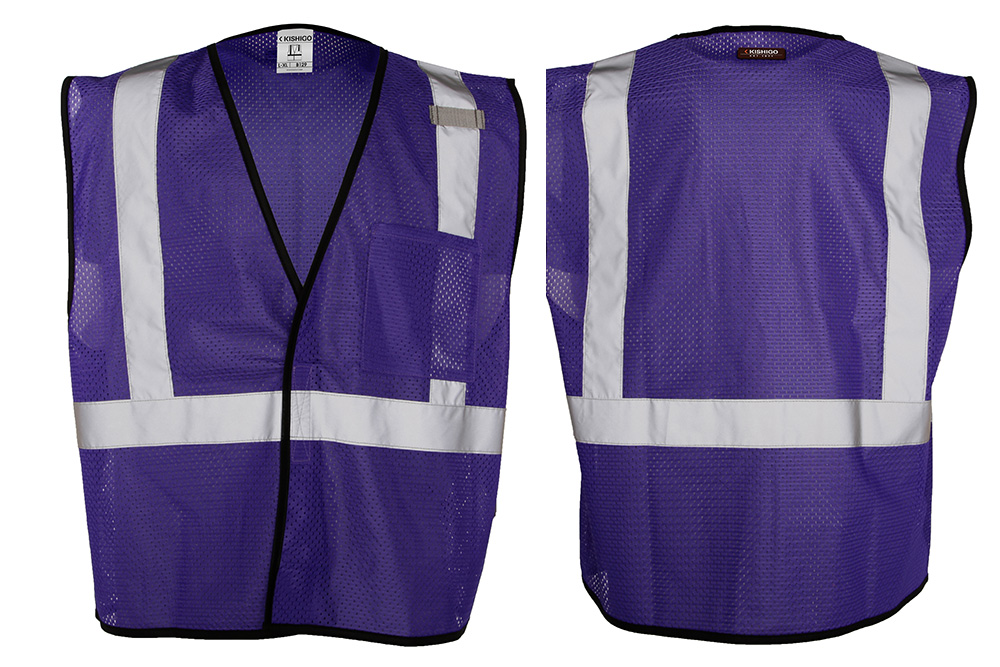 Picture of Kishigo Economy Enhanced Visibility Single Pocket Mesh Vest