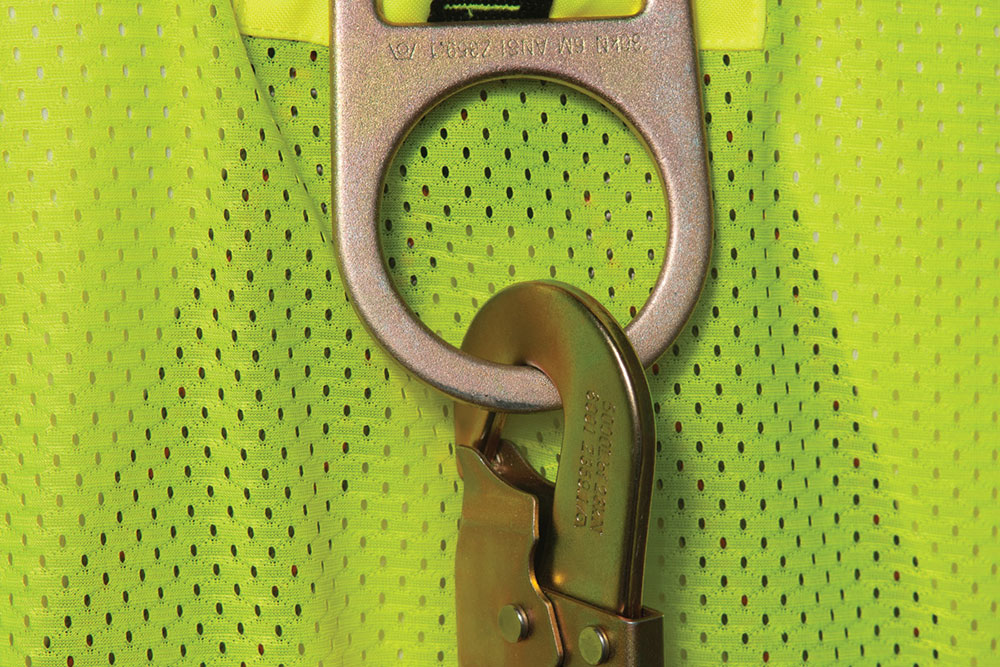 Picture of Kishigo Class 2 Fall Protection Vest Lime